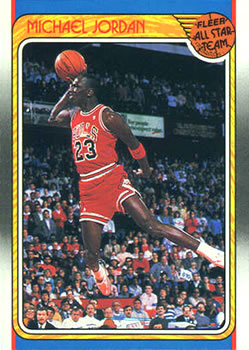1988-89 Fleer #120 Michael Jordan Front