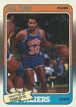 1988-89 Fleer #14 Dell Curry Front