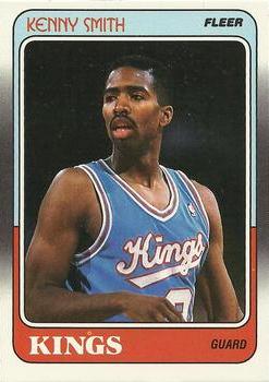 1988-89 Fleer #100 Kenny Smith Front
