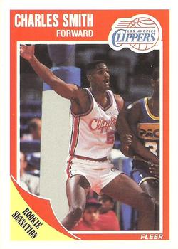 1989-90 Fleer #73 Charles Smith Front