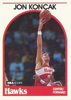 1989-90 Hoops #151 Jon Koncak Front