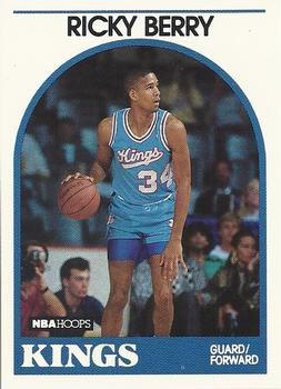 1989-90 Hoops #186 Ricky Berry Front