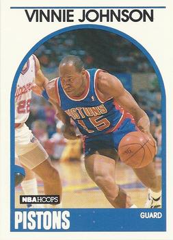 1989-90 Hoops #188 Vinnie Johnson Front