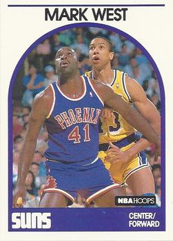 1989-90 Hoops #228 Mark West Front