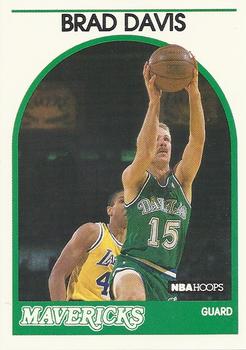 1989-90 Hoops #296 Brad Davis Front
