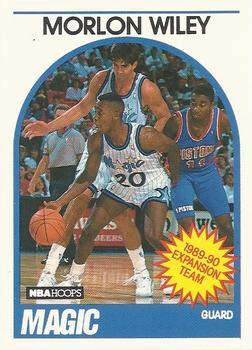 1989-90 Hoops #301 Morlon Wiley Front