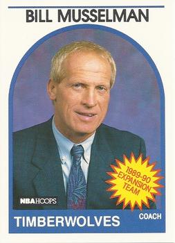 1989-90 Hoops #314 Bill Musselman Front