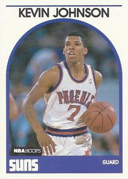 1989-90 Hoops #35 Kevin Johnson Front