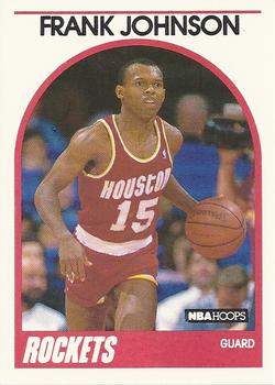 1989-90 Hoops #57 Frank Johnson Front