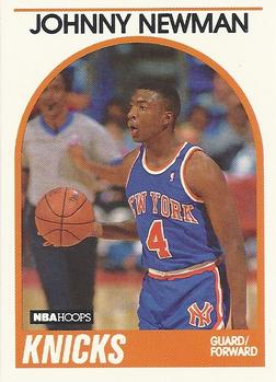 1989-90 Hoops #58 Johnny Newman Front