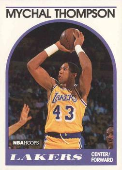 1989-90 Hoops #4 Mychal Thompson Front