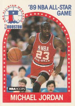 1989-90 Hoops #21 Michael Jordan Front