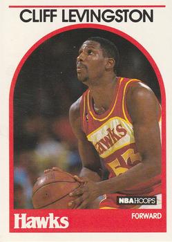 1989-90 Hoops #22 Cliff Levingston Front