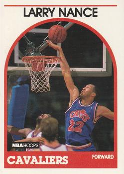 1989-90 Hoops #25 Larry Nance Front