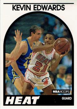 1989-90 Hoops #41 Kevin Edwards Front