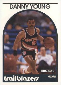 1989-90 Hoops #71 Danny Young Front