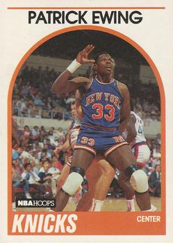 1989-90 Hoops #80 Patrick Ewing Front