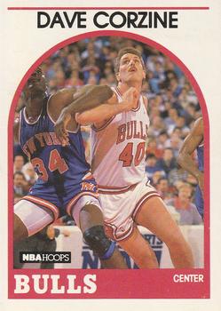 1989-90 Hoops #93 Dave Corzine Front