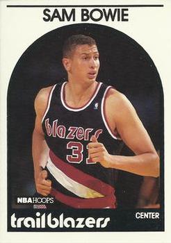 1989-90 Hoops #111 Sam Bowie Front