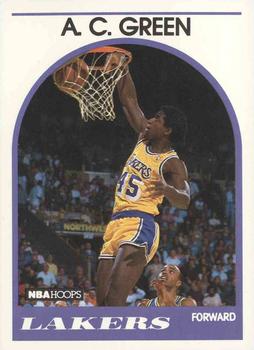 1989-90 Hoops #124 A.C. Green Front