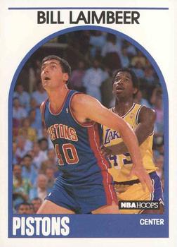 1989-90 Hoops #135 Bill Laimbeer Front