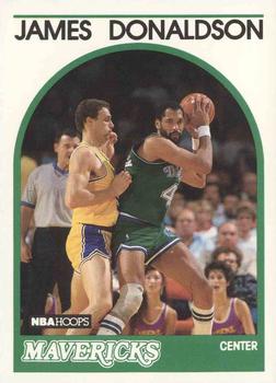 1989-90 Hoops #189 James Donaldson Front