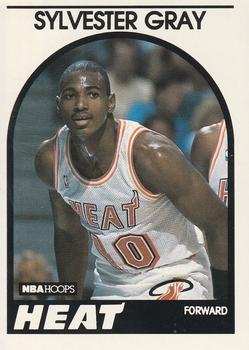 1989-90 Hoops #204 Sylvester Gray Front