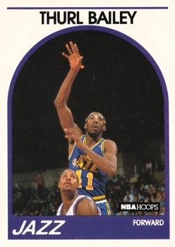 1989-90 Hoops #251 Thurl Bailey Front