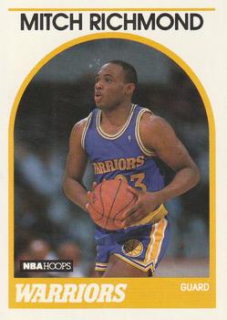 1989-90 Hoops #260 Mitch Richmond Front