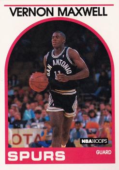 1989-90 Hoops #271 Vernon Maxwell Front