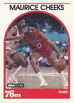 1989-90 Hoops #65 Maurice Cheeks Front