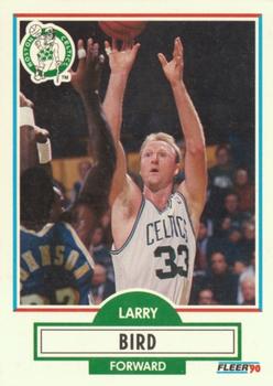 1990-91 Fleer #8 Larry Bird Front