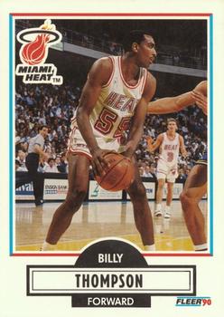 1990-91 Fleer #103 Billy Thompson Front