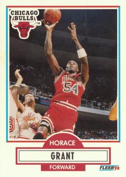 1990-91 Fleer #24 Horace Grant Front