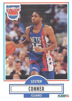 1990-91 Fleer #119 Lester Conner Front