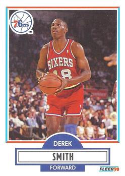 1990-91 Fleer #145 Derek Smith Front