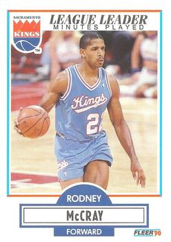 1990-91 Fleer #165 Rodney McCray Front