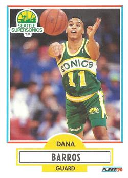 1990-91 Fleer #175 Dana Barros Front