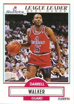 1990-91 Fleer #196 Darrell Walker Front