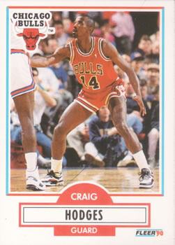 1990-91 Fleer #25 Craig Hodges Front