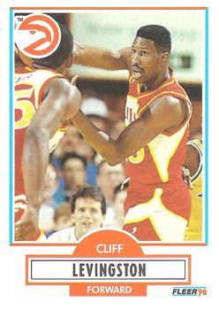 1990-91 Fleer #2 Cliff Levingston Front