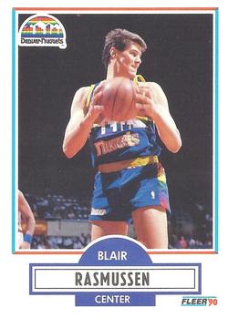 1990-91 Fleer #52 Blair Rasmussen Front