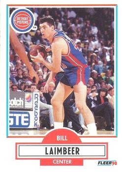1990-91 Fleer #58 Bill Laimbeer Front