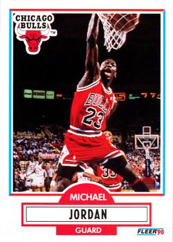 1990-91 Fleer #26 Michael Jordan Front