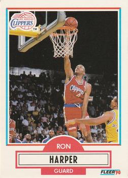 1990-91 Fleer #86 Ron Harper Front