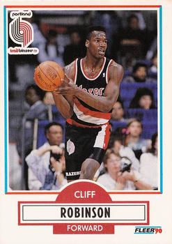 1990-91 Fleer #159 Cliff Robinson Front