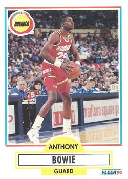 1990-91 Fleer #69 Anthony Bowie Front