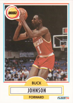 1990-91 Fleer #71 Buck Johnson Front