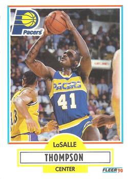 1990-91 Fleer #83 LaSalle Thompson Front