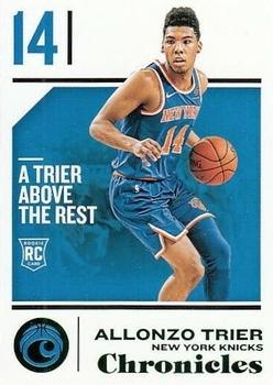 2018-19 Panini Chronicles - Green #3 Allonzo Trier Front